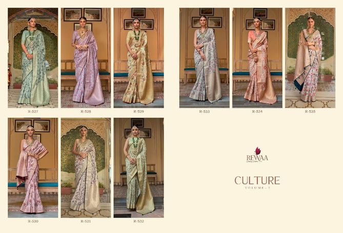 Rewaa Culture 2 Heavy Festive Wear Wholesale Saree Collection 